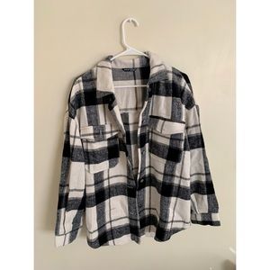 SHEIN flannel jacket